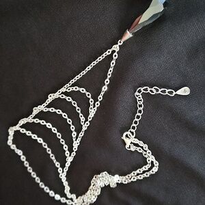 Silpada 925 Necklace with Black Pendant